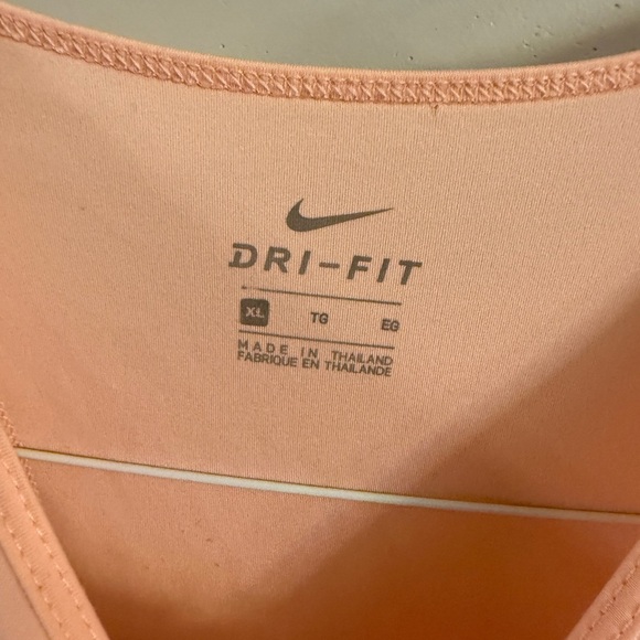 Nike Women's Light Peach Tank Top - Picture 3 of 6